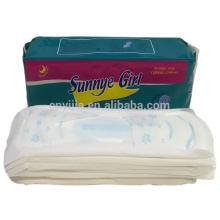 Fabricants de serviettes hygiéniques / serviettes hygiéniques avec noyau bleu